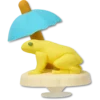 3D-Jibbitz-Anstecker „Chilling Frog“ 3D-Jibbitz-Anstecker „Chilling Frog“