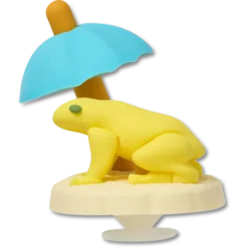 3D-Jibbitz-Anstecker „Chilling Frog“