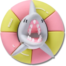 3D-Jibbitz-Anstecker „Schwimmender Hai“