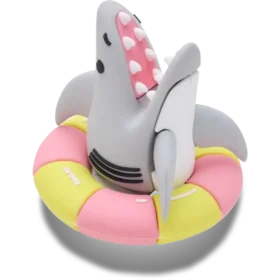 3D-Jibbitz-Anstecker „Schwimmender Hai“