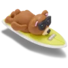 3D-Jibbitz-Anstecker „Surfender Bär“