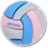 3D-Pastell-Volleyball-Jibbitz-Anstecker