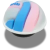 3D-Pastell-Volleyball-Jibbitz-Anstecker