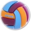 3D-Pastell-Volleyball-Jibbitz-Anstecker