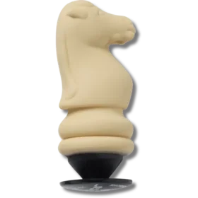 3D-Ritter-Schachfigur-Jibbitz-Anstecker