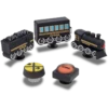 3D-Zug-Jibbitz-Anstecker, 5er-Pack