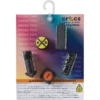 3D-Zug-Jibbitz-Anstecker, 5er-Pack