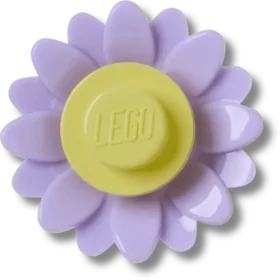 4Lw Jibbitz-Anstecker „Lila Blume“