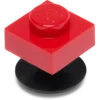 4Lw Rote 1×1-Jibbitz™-Anstecker 4Lw Rote 1×1-Jibbitz™-Anstecker
