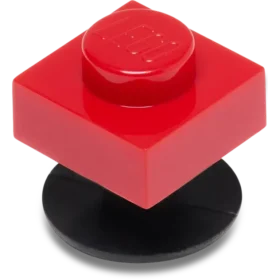 4Lw Rote 1×1-Jibbitz™-Anstecker
