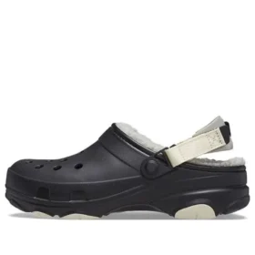 All-Terrain Lined Clog „Schwarz-Weiß“
