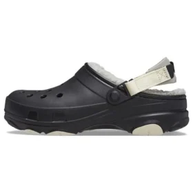 All-Terrain Lined Clog „Schwarz-Weiß“