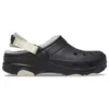 All-Terrain Lined Clog „Schwarz-Weiß“