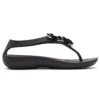 Atmungsaktive, bequeme und leichte schwarze Sandalen