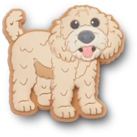 „B’golden Doodle Puppy Jibbitz-Schuhanhänger“