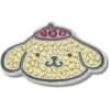 „B’pompompurin“ mit Swarovski®-Kristallen – Jibbitz™-Schuhanhänger „B’pompompurin“ mit Swarovski®-Kristallen – Jibbitz™-Schuhanhänger