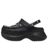 Bae Clog mit Nieten „Black“