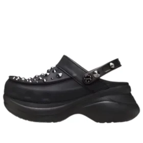 Bae Clog mit Nieten „Black“