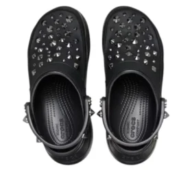 Bae Clog mit Nieten „Black“