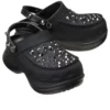 Bae Clog mit Nieten „Black“