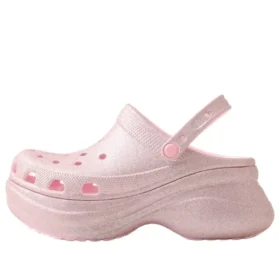 Bae Glitter Clog „Pink Milk“
