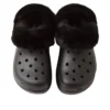 Bae Lined Clog „Schwarz“