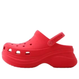 Bae Velvet Clog „Digital Raspberry“