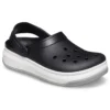 Band Full Force Sandalen mit dicker Sohle Schwarz Weiß Unisex