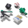 Baseball-Team 5er-Pack Jibbitz-Anstecker Baseball-Team 5er-Pack Jibbitz-Anstecker