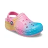 Baya bedruckte Lined Clogs „Pink Lemonade Multi“