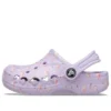 Baya Clogs mit saisonalem Print „Purple“