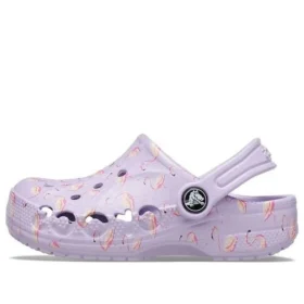 Baya Clogs mit saisonalem Print „Purple“