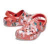 Baya Clogs mit saisonalem Print „Spicy Orange White“