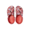 Baya Clogs mit saisonalem Print „Spicy Orange White“