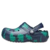 Baya Graphic Clogs „Blaugrün“
