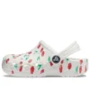 Baya Graphic Clogs „White Cherry“