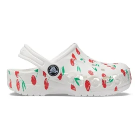 Baya Graphic Clogs „White Cherry“