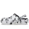 Baya Lined Clog mit Fleecefutter – Unisex-Hausschuhe in Weiß und Grau „White Grey“