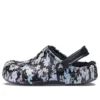 Baya Lined Clogs „Black White“