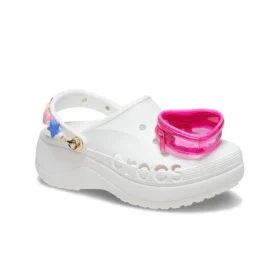 Baya Midsummer Platform Clogs „White Pink“