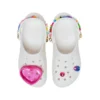 Baya Midsummer Platform Clogs „White Pink“