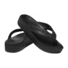 Baya Plateau-Zehentrenner mit Cut-Out-Detail „Schwarz“