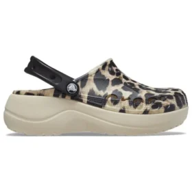 Baya Platform Clogs mit Animal-Print „Leopard“