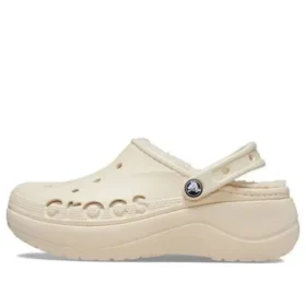Baya Platform Lined Clog „Beige“