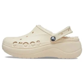 Baya Platform Lined Clog „Beige“