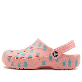 Baya Saisonale Clogs mit Grafikmuster „Pink Blue“