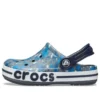Bayaband Clogs mit Print „Blue Grey“