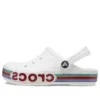 Bayaband Rainbow Glitter Clogs „White Red“