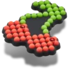 Beaded Cherry Jibbitz™-Anstecker Beaded Cherry Jibbitz™-Anstecker