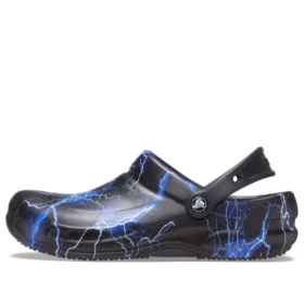 Bistro Clogs „Black Lightning Bolts“